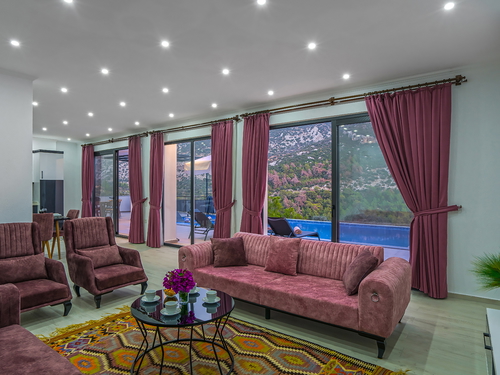  gece  -  Kasım
  | Kalkan İslamlar Balayı Villası: Jakuzili, Özel Havuzlu, 5 Kişilik Muhafazakar